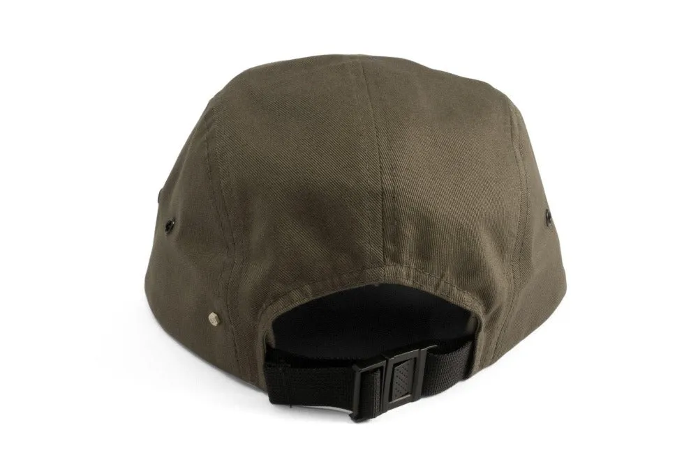 #202 - Basecap 5-Panel Zigzag olive