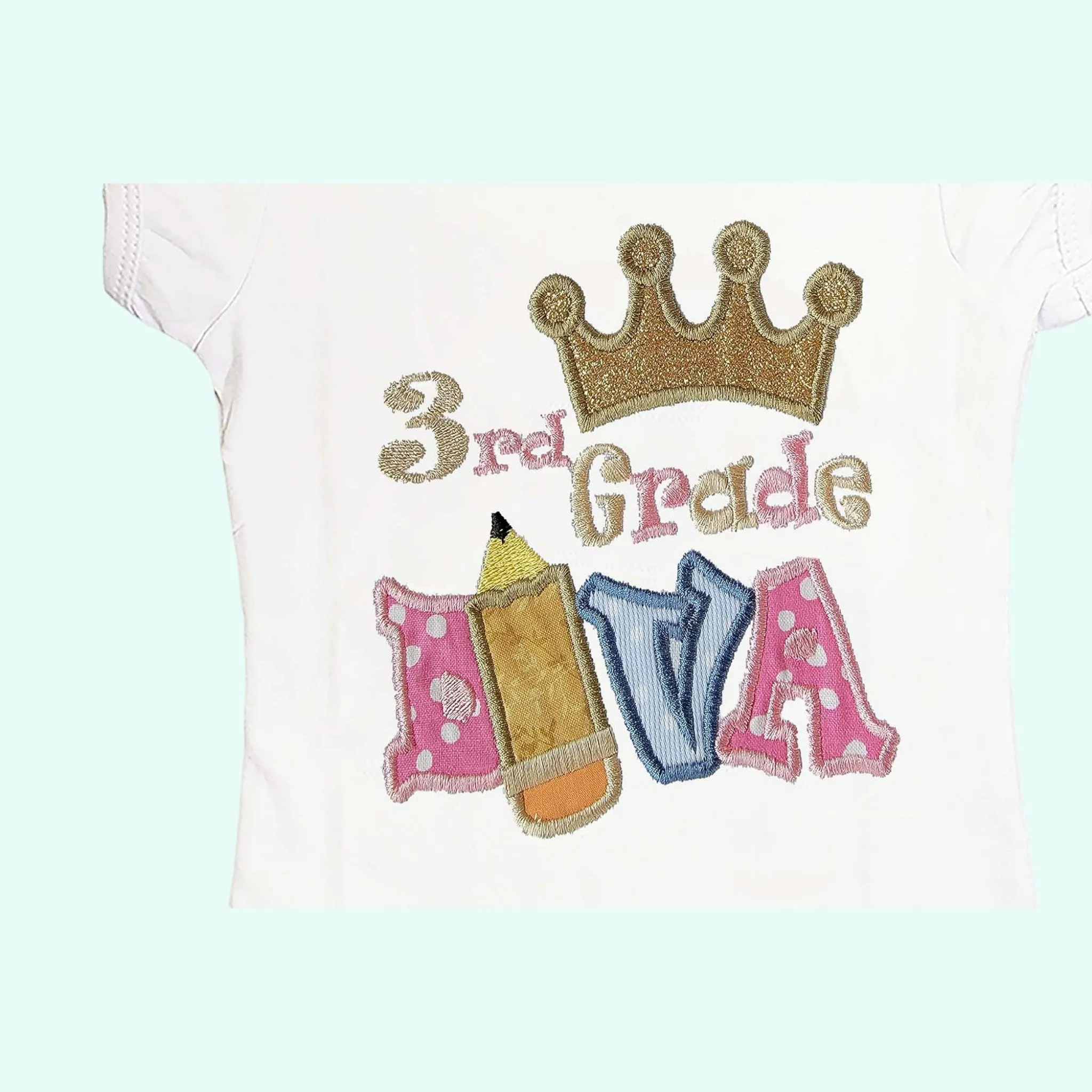 3rd grade shirt | Girls 3rd Grade School Shirt  |  Girls shirts | Girls School shirt | Girls clothes