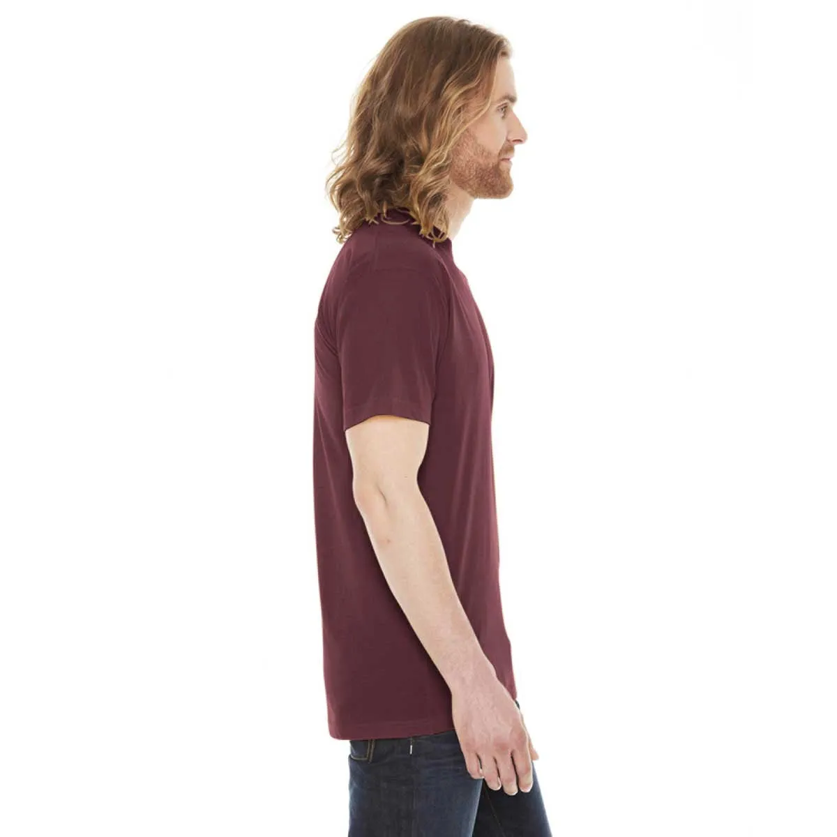 American Apparel Unisex Truffle 50/50 Short Sleeve Tee