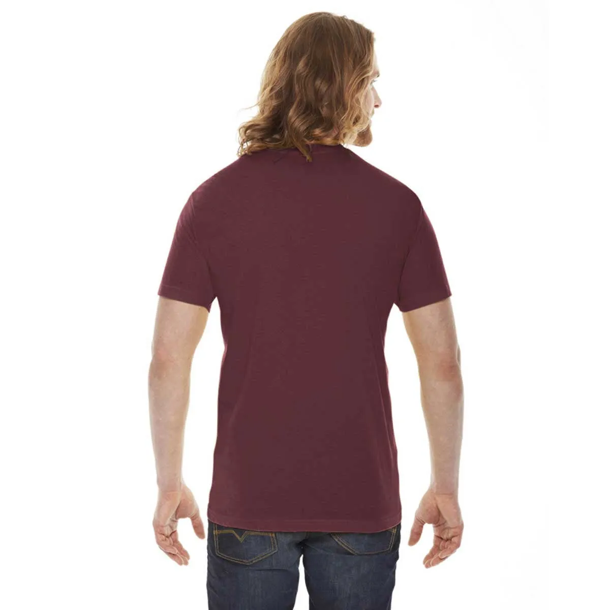 American Apparel Unisex Truffle 50/50 Short Sleeve Tee