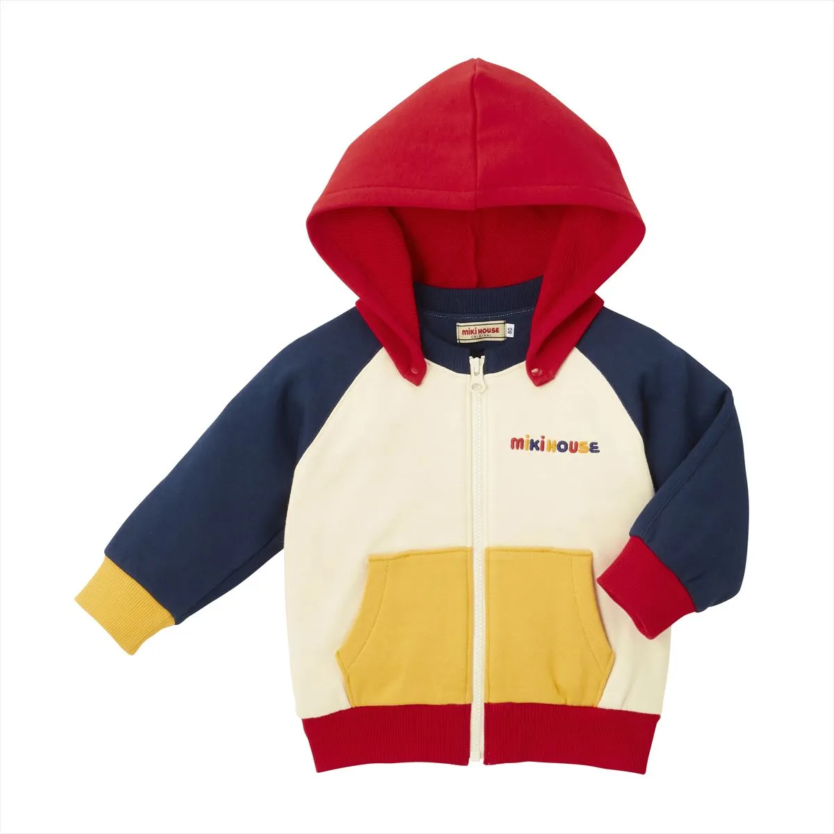 Back Logo Zip-Up Hoodie