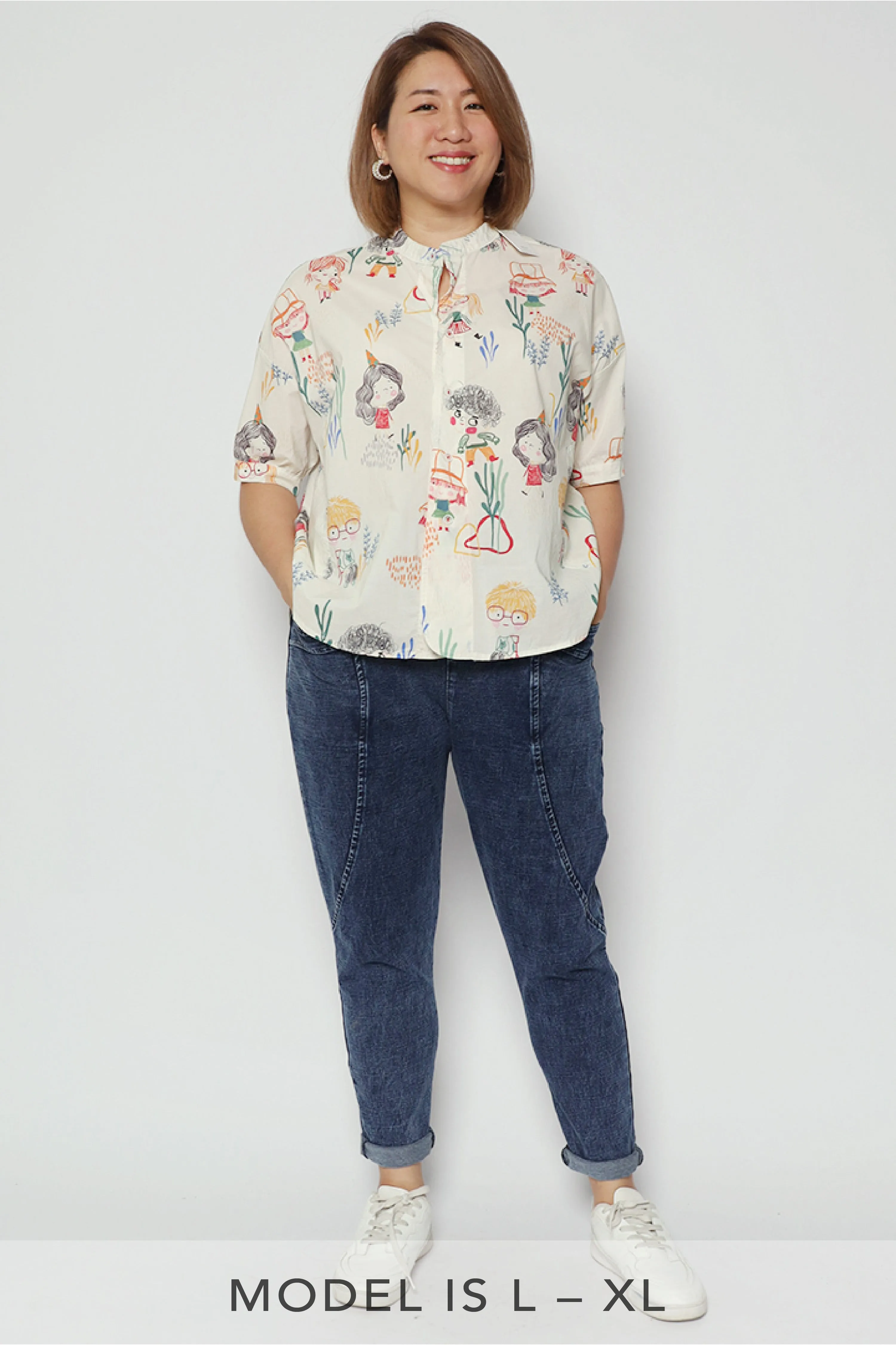 Backorders Tove Jeans in Faded Blue