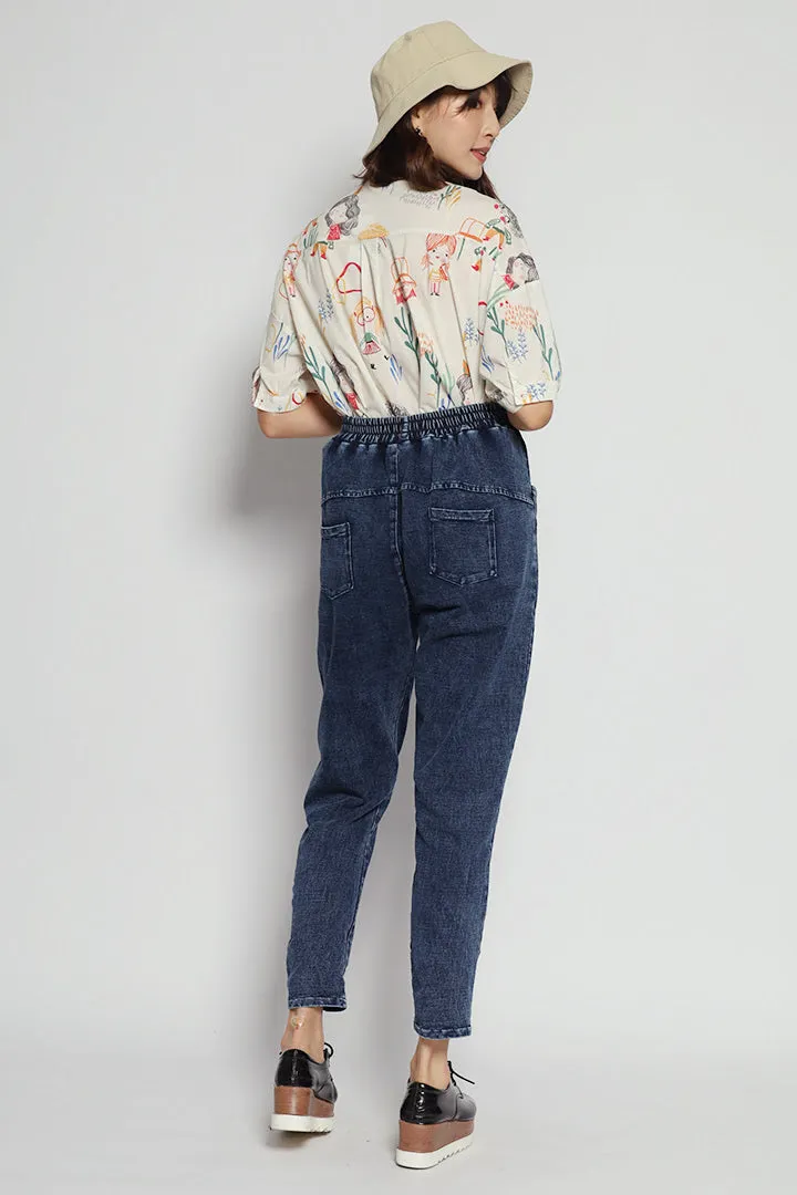 Backorders Tove Jeans in Faded Blue