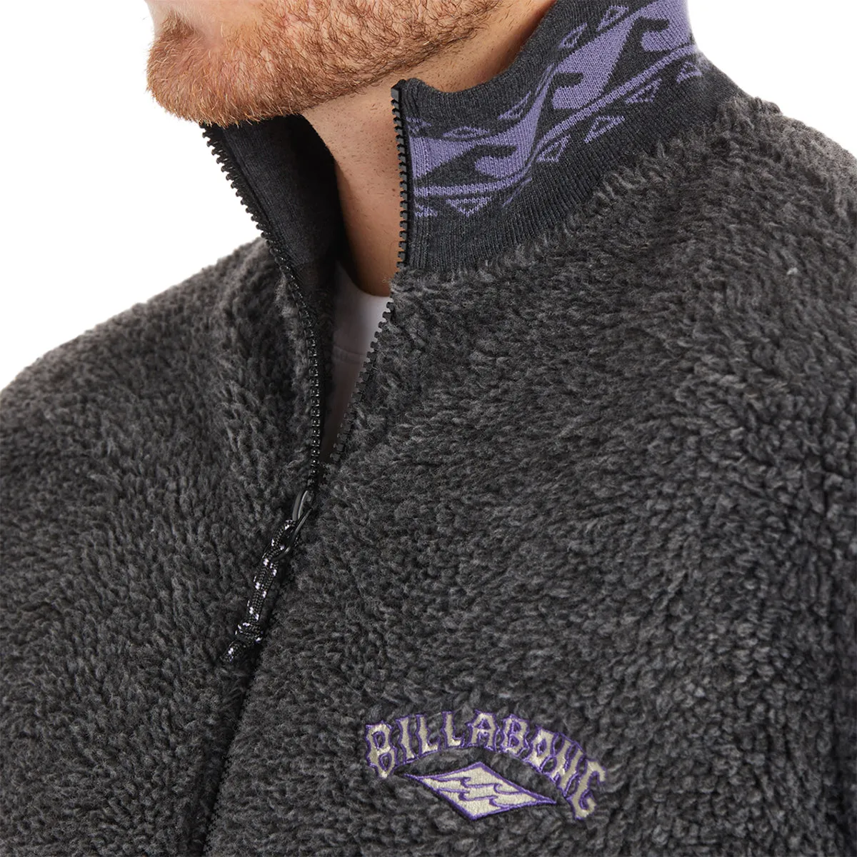 Billabong Boundary Bunyip Half-Zip Mock-Neck Sweatshirt