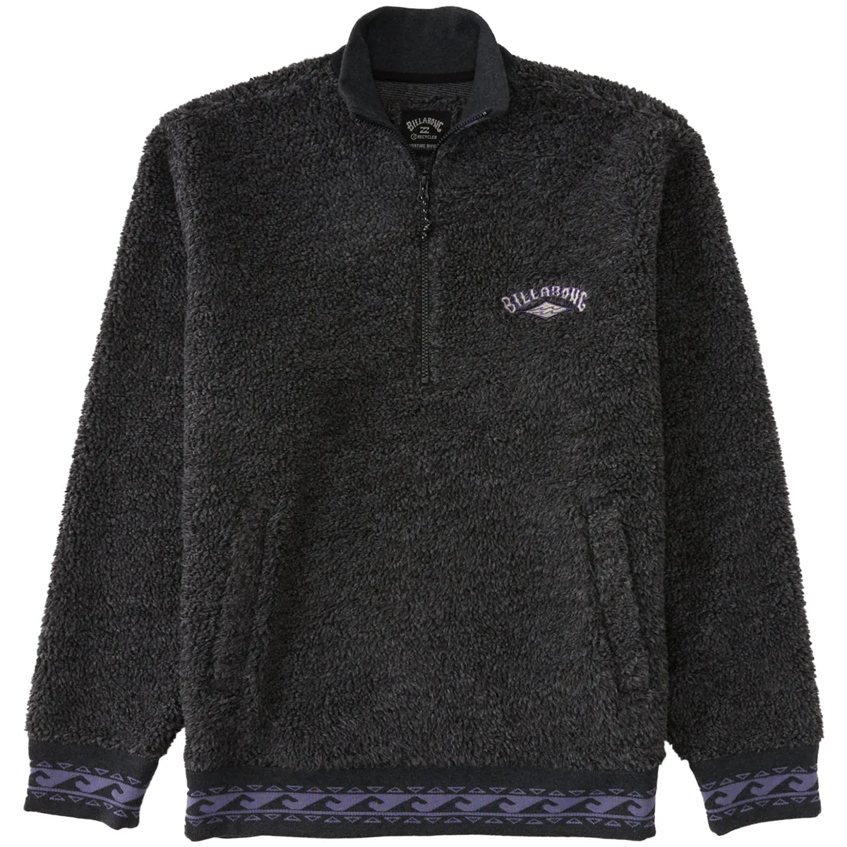 Billabong Boundary Bunyip Half-Zip Mock-Neck Sweatshirt