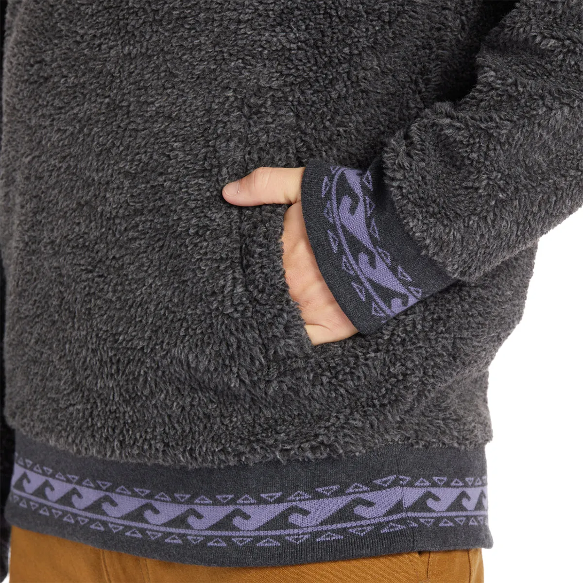 Billabong Boundary Bunyip Half-Zip Mock-Neck Sweatshirt