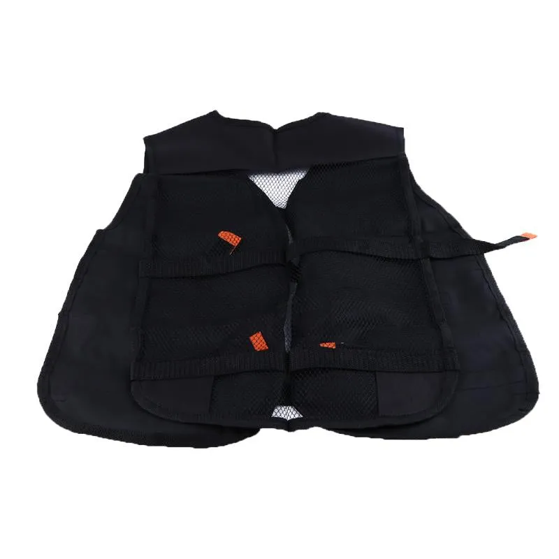 Black Unisex Adjustable Quick-dry Hunting Military Tactical Vest Nylon Vest Toy Kit Hunting Vests Outdoor Jungle Equipment