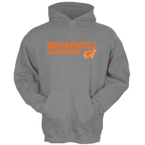 Bromwell Heather Grey Hoodie
