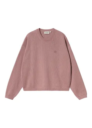 Carhartt WIP - W' Norlina Sweater Knit - Dusty Fuchsia