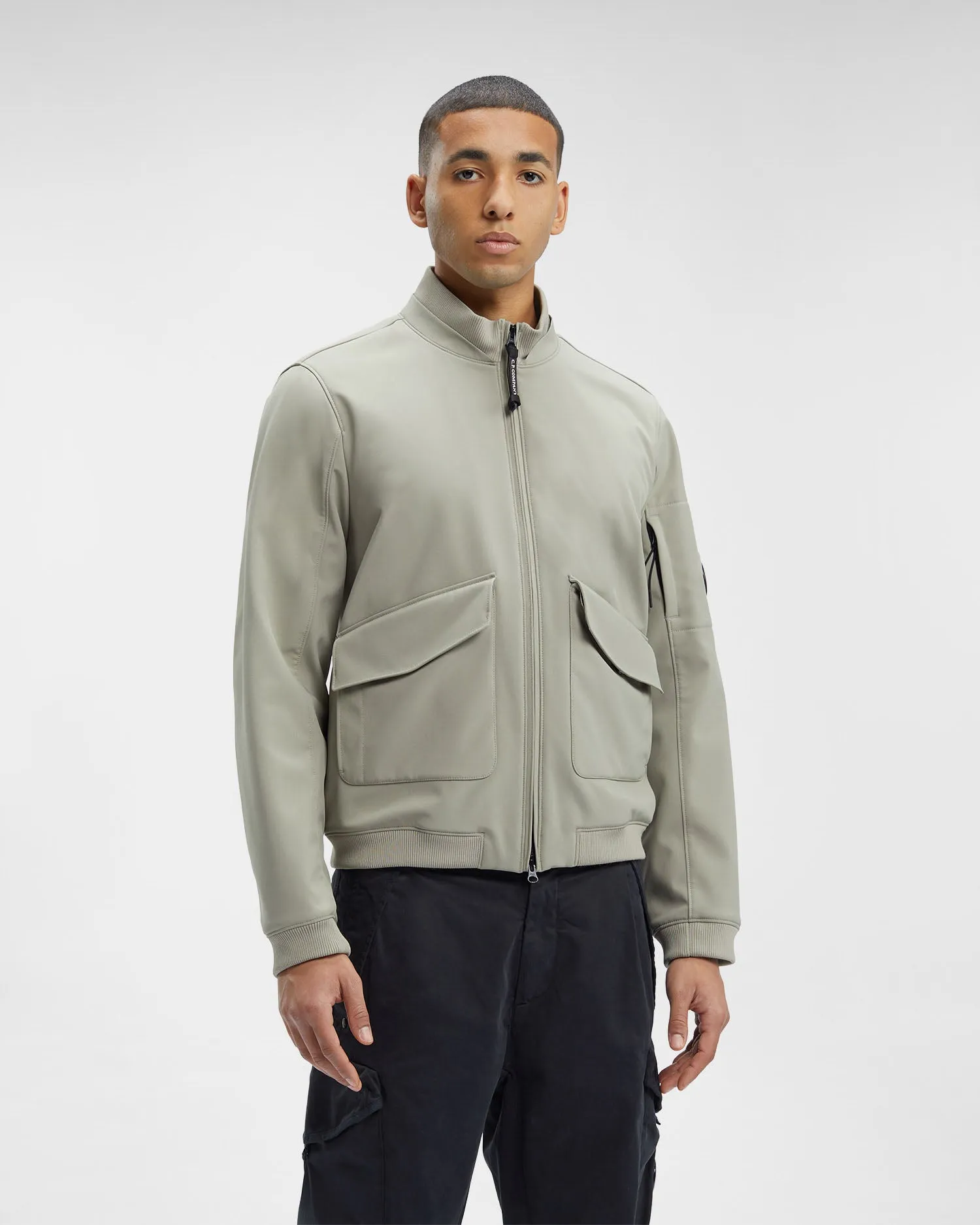 C.P. Shell-R Bomber Jacket - SILVER SAGE