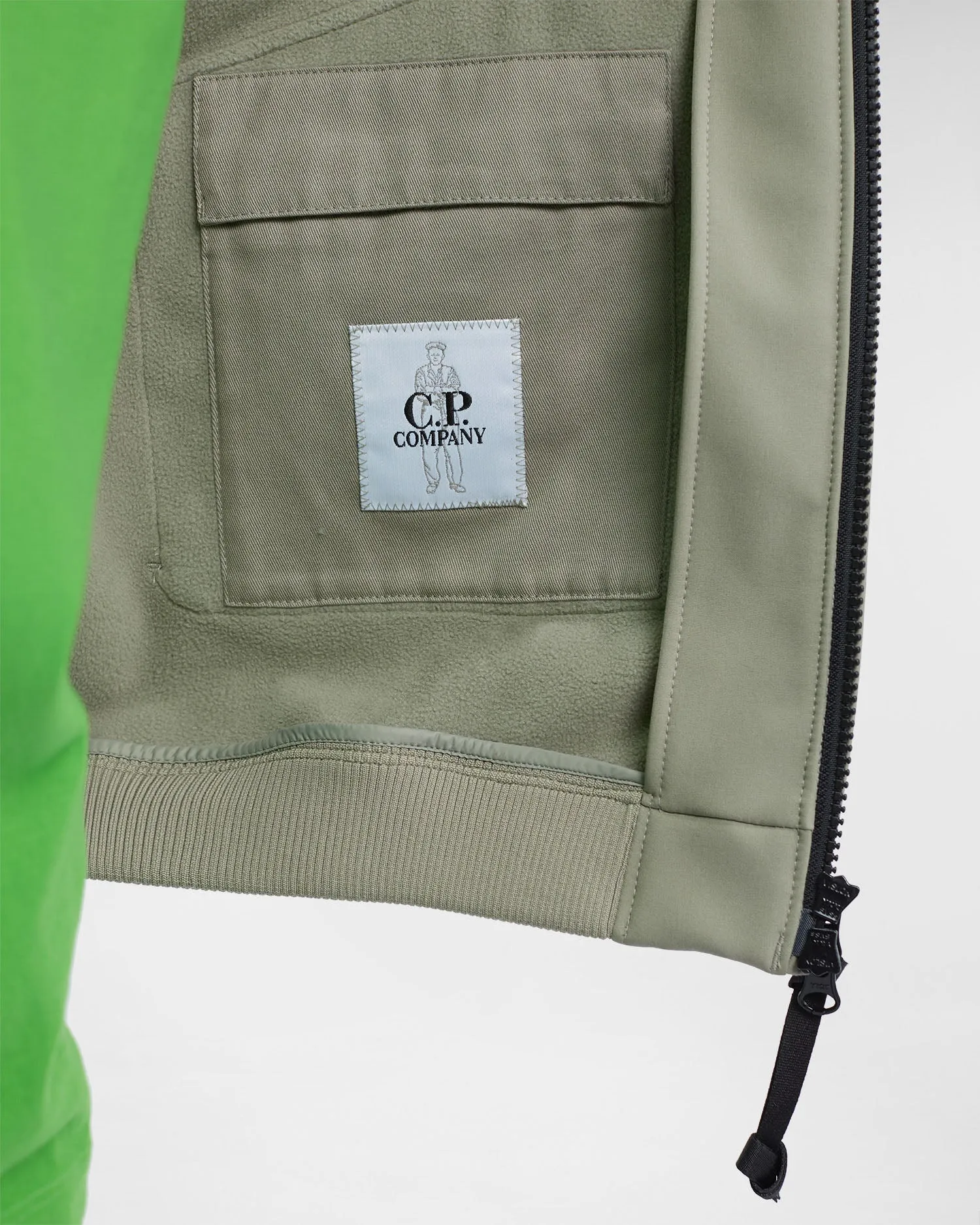 C.P. Shell-R Bomber Jacket - SILVER SAGE