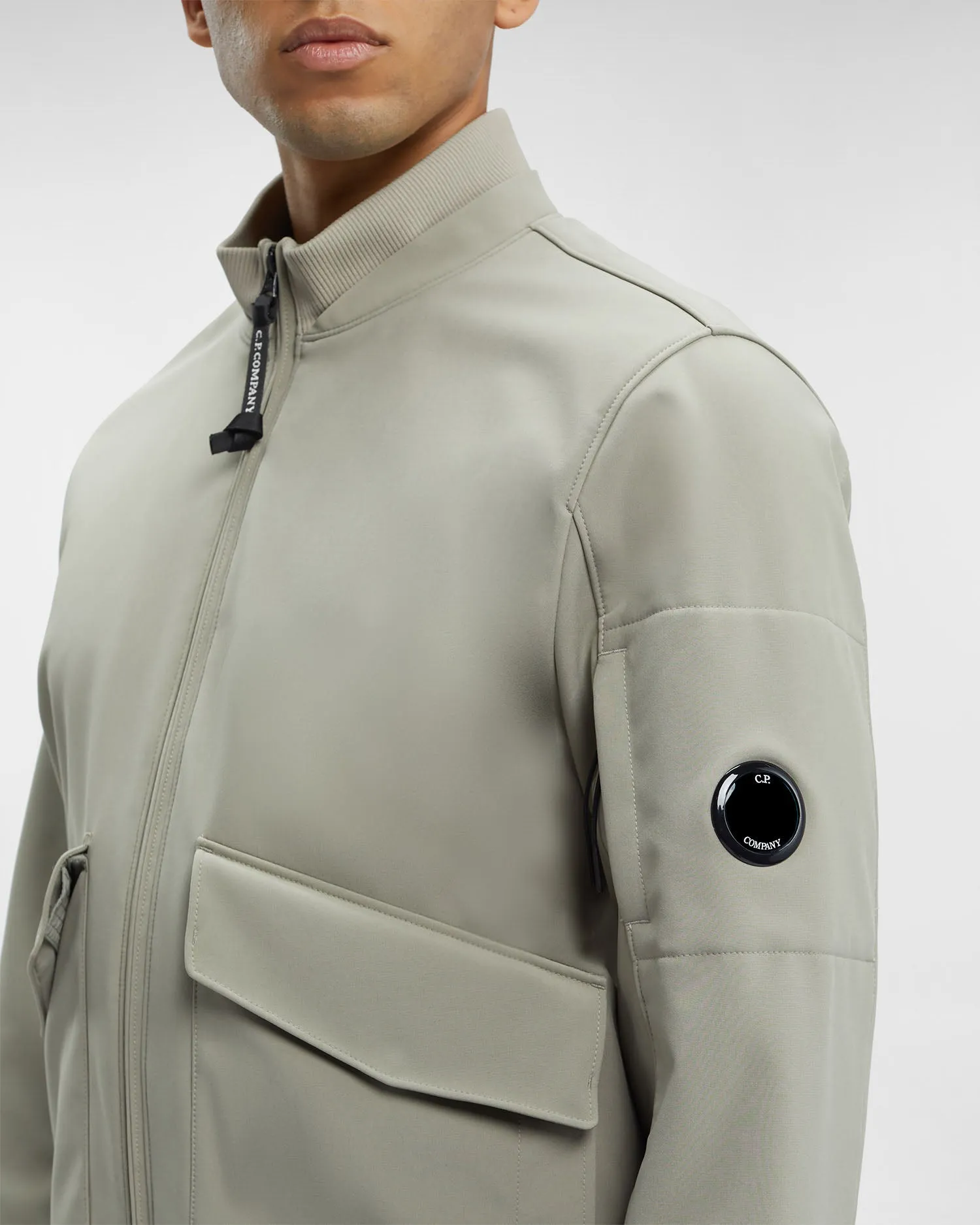 C.P. Shell-R Bomber Jacket - SILVER SAGE