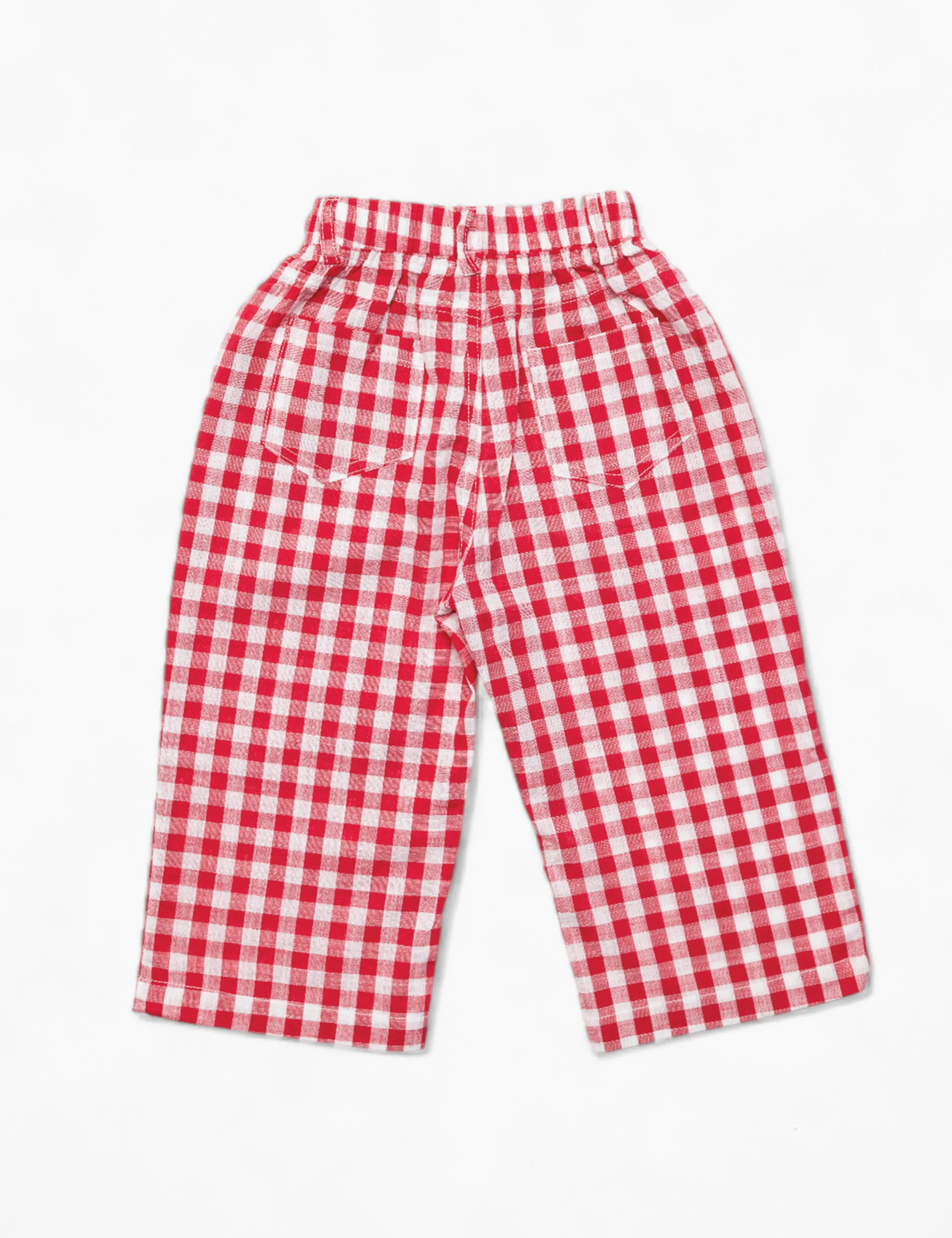 Favorite Pants in Red Check