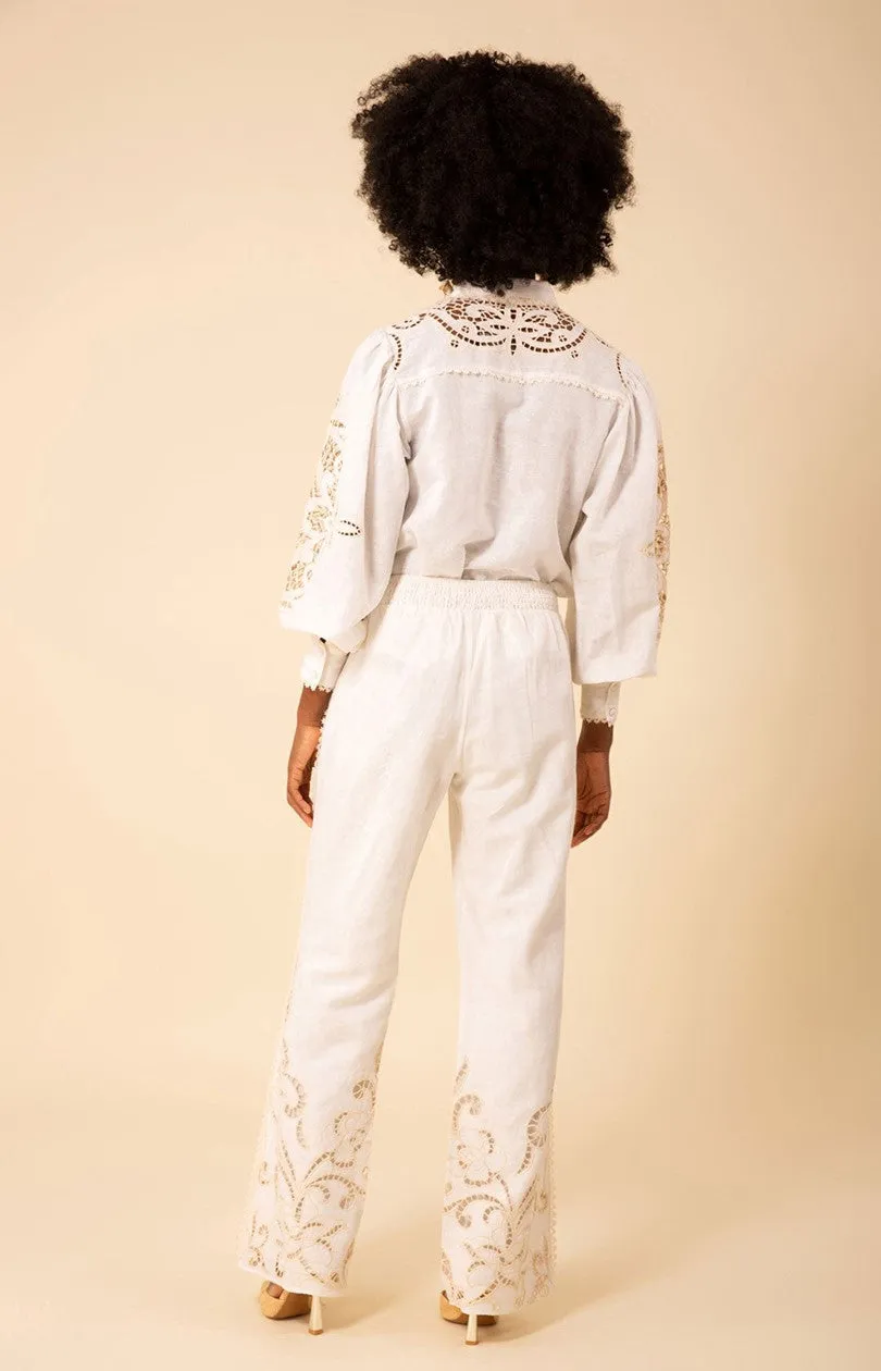 Hale Bob Amy Linen Pant