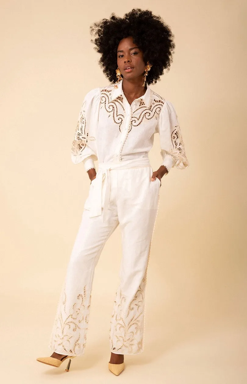 Hale Bob Amy Linen Pant