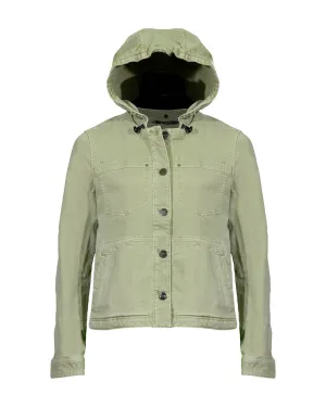 Hooded Jean Jacket