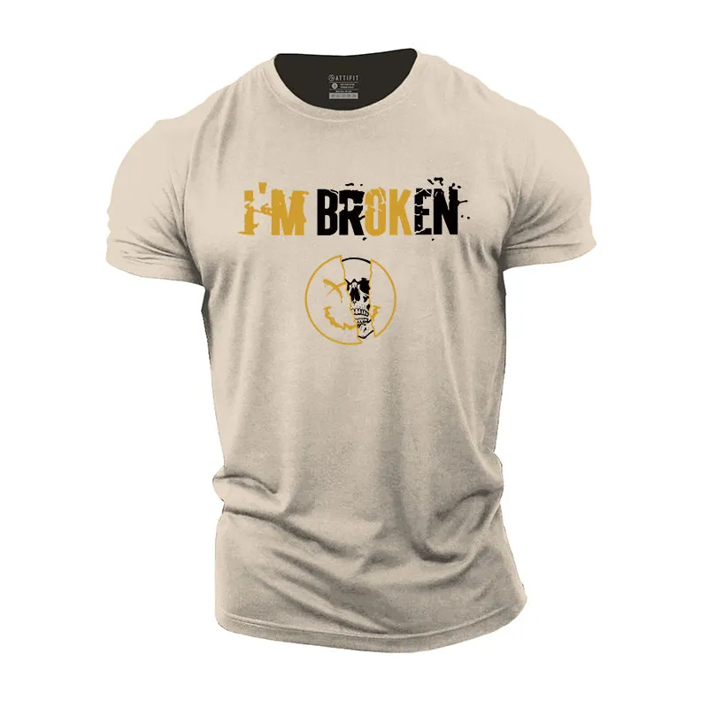 I'M OK Print Men's T-shirts