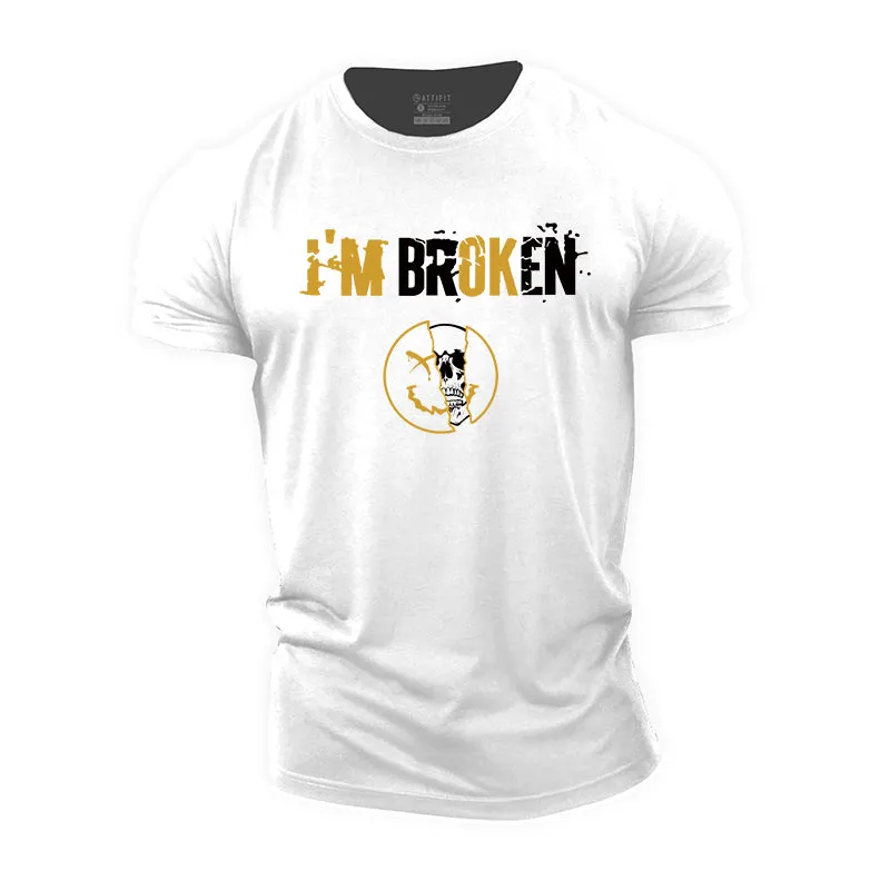 I'M OK Print Men's T-shirts