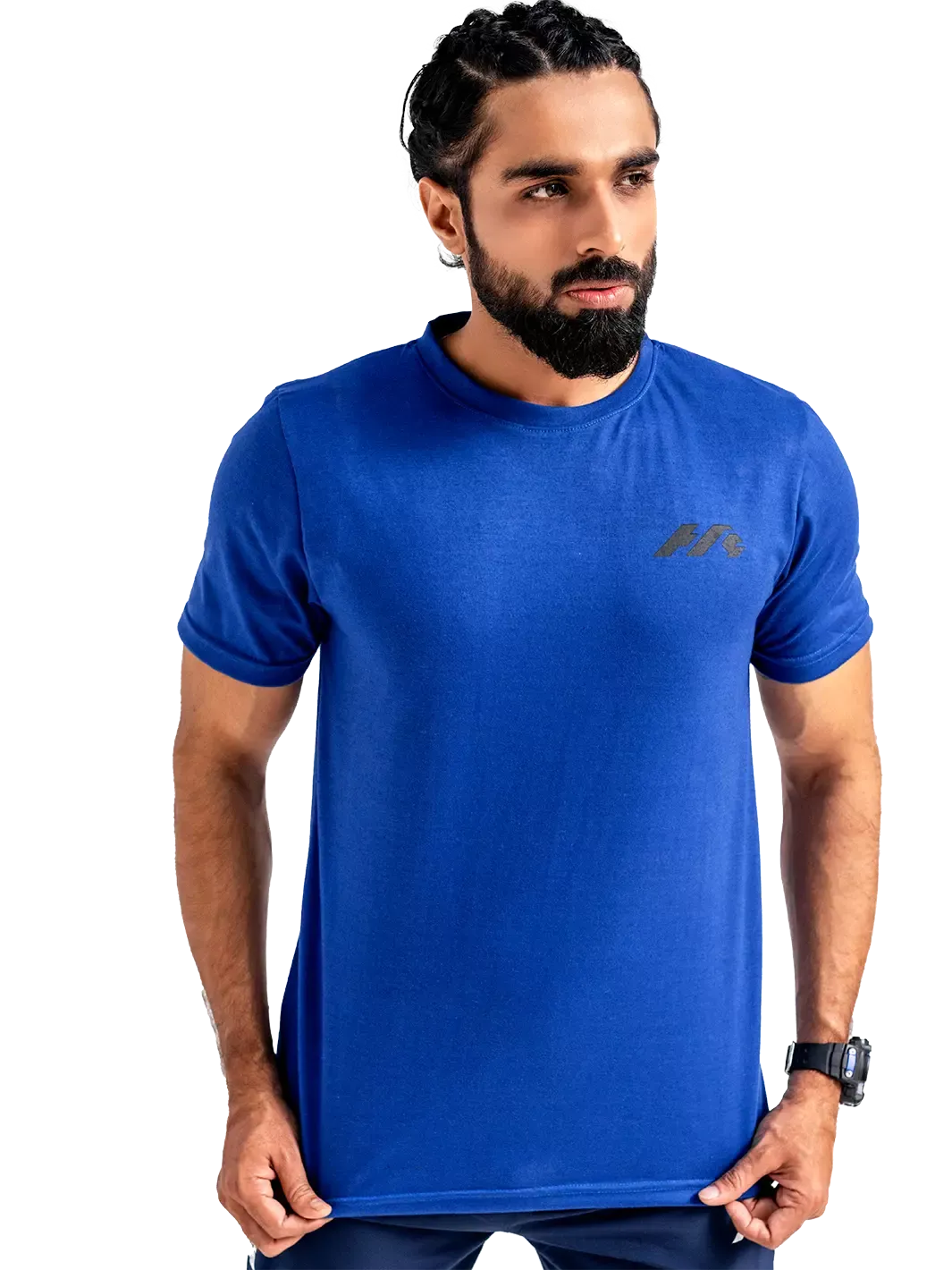 Knightly Cotton Shirt - Marine Blue