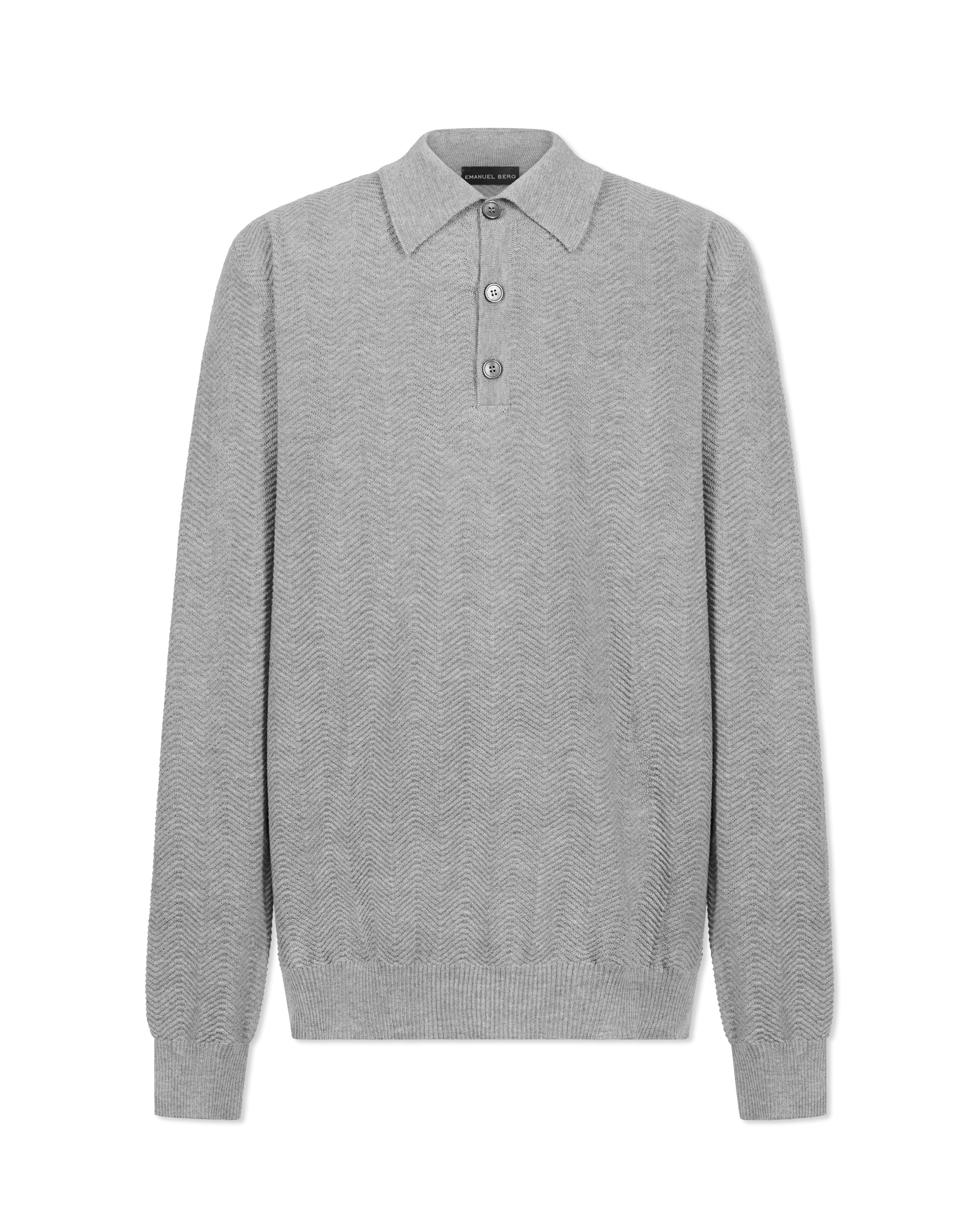 Light Gauge Structured L/S Polo