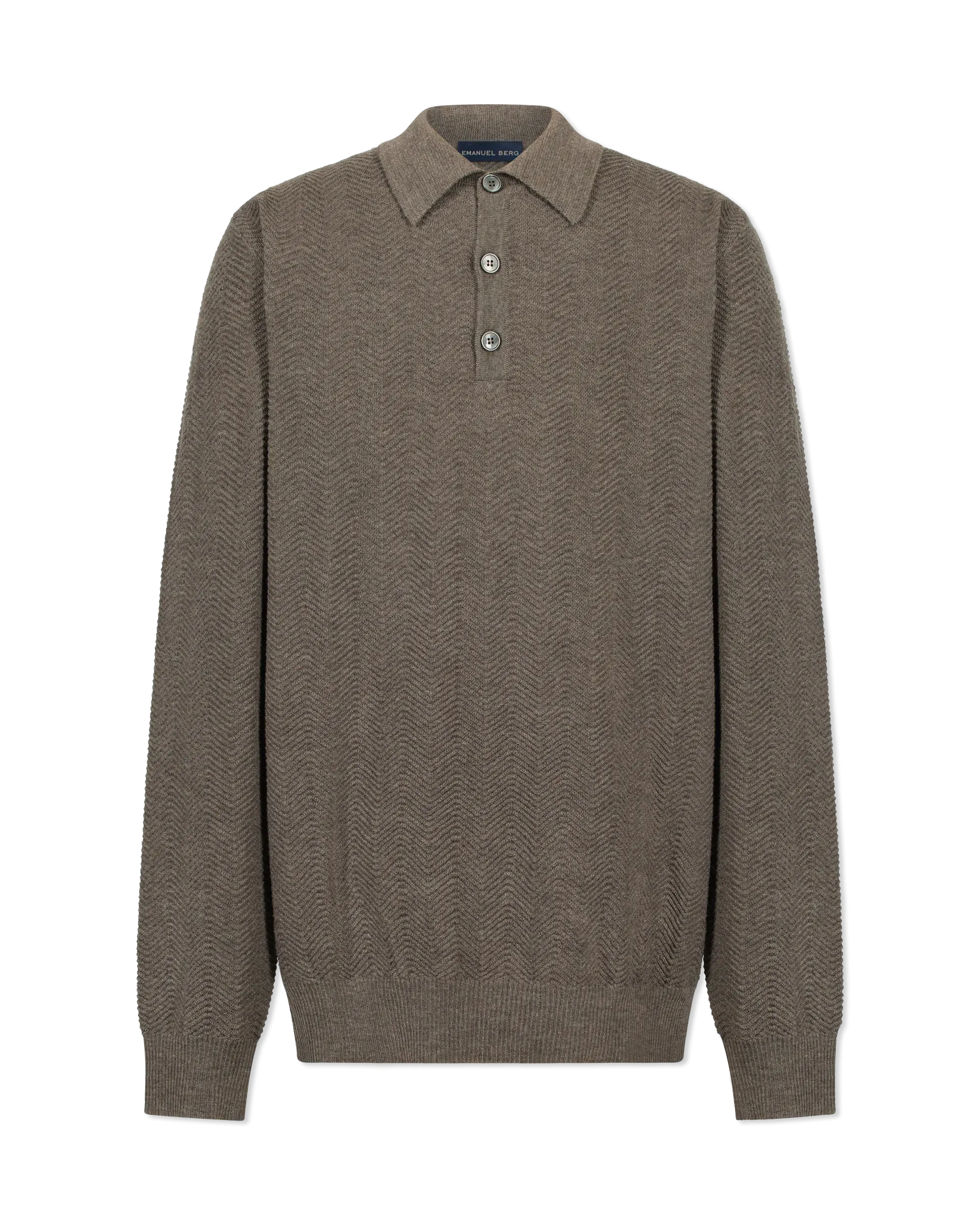 Light Gauge Structured L/S Polo