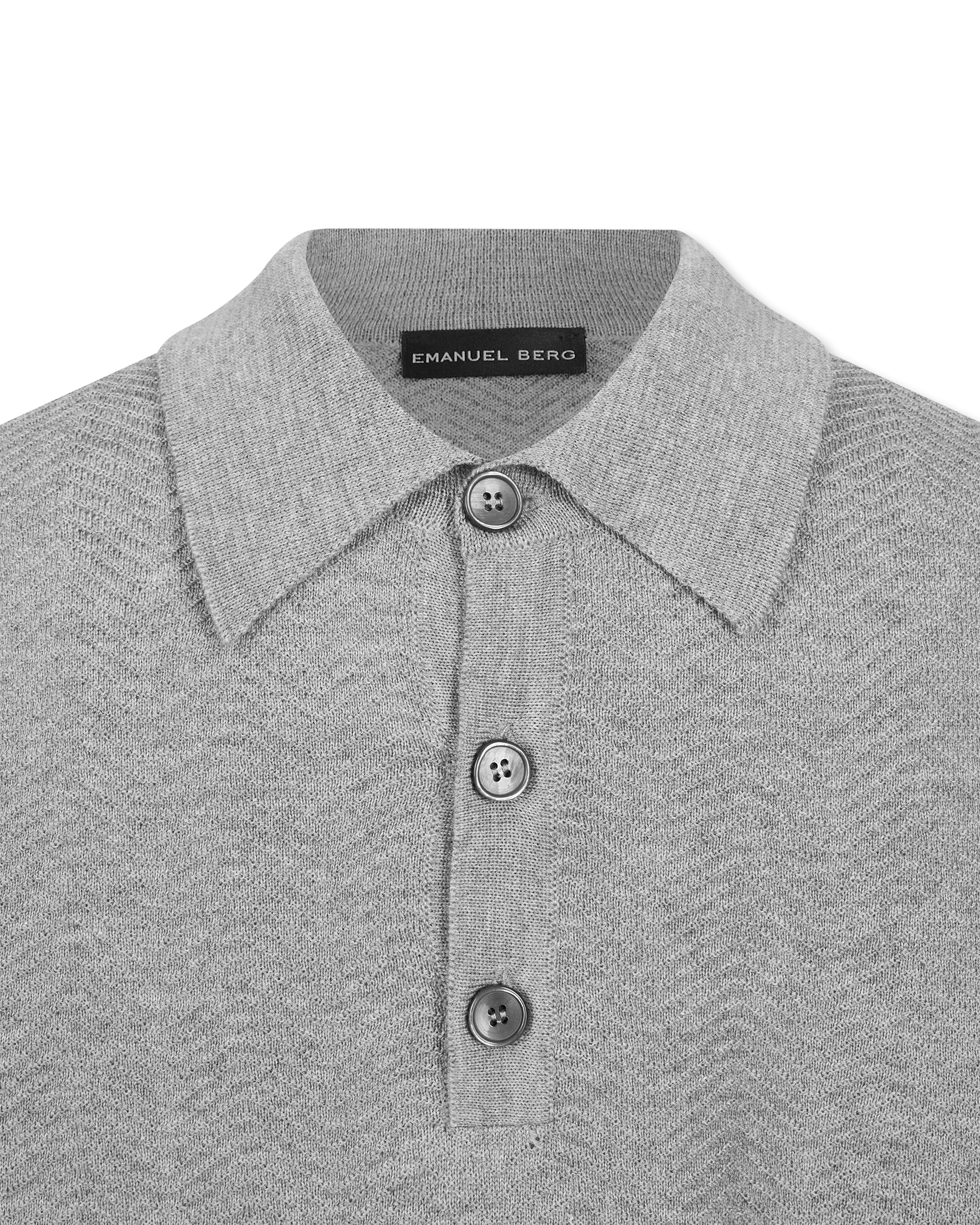 Light Gauge Structured L/S Polo