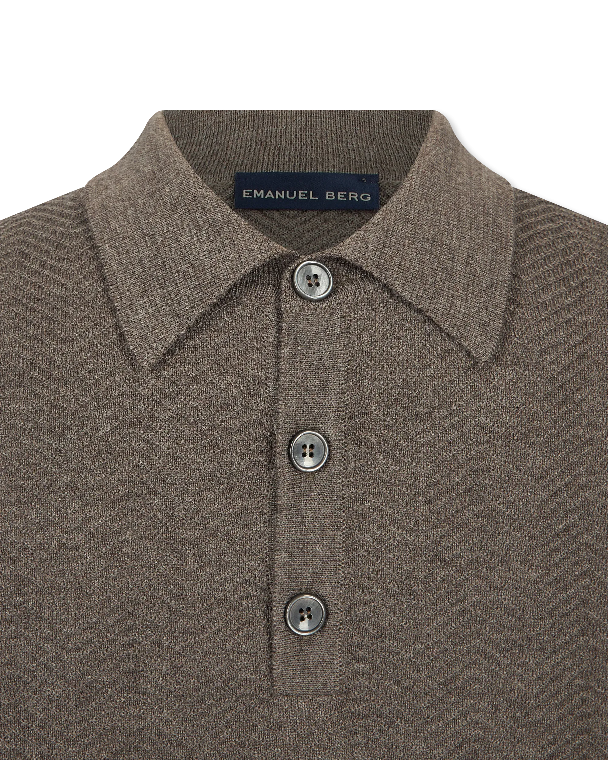 Light Gauge Structured L/S Polo