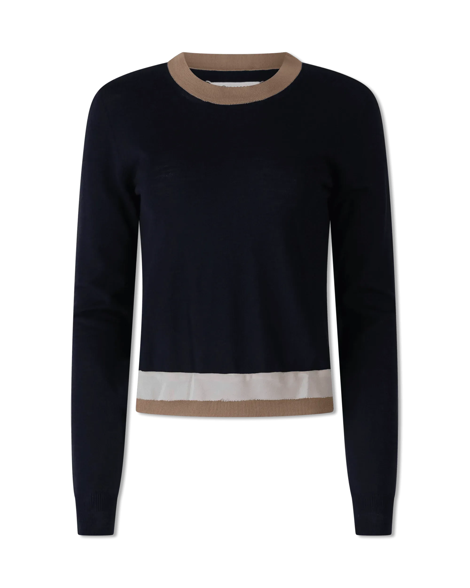 Light Wool Crewneck Sweater