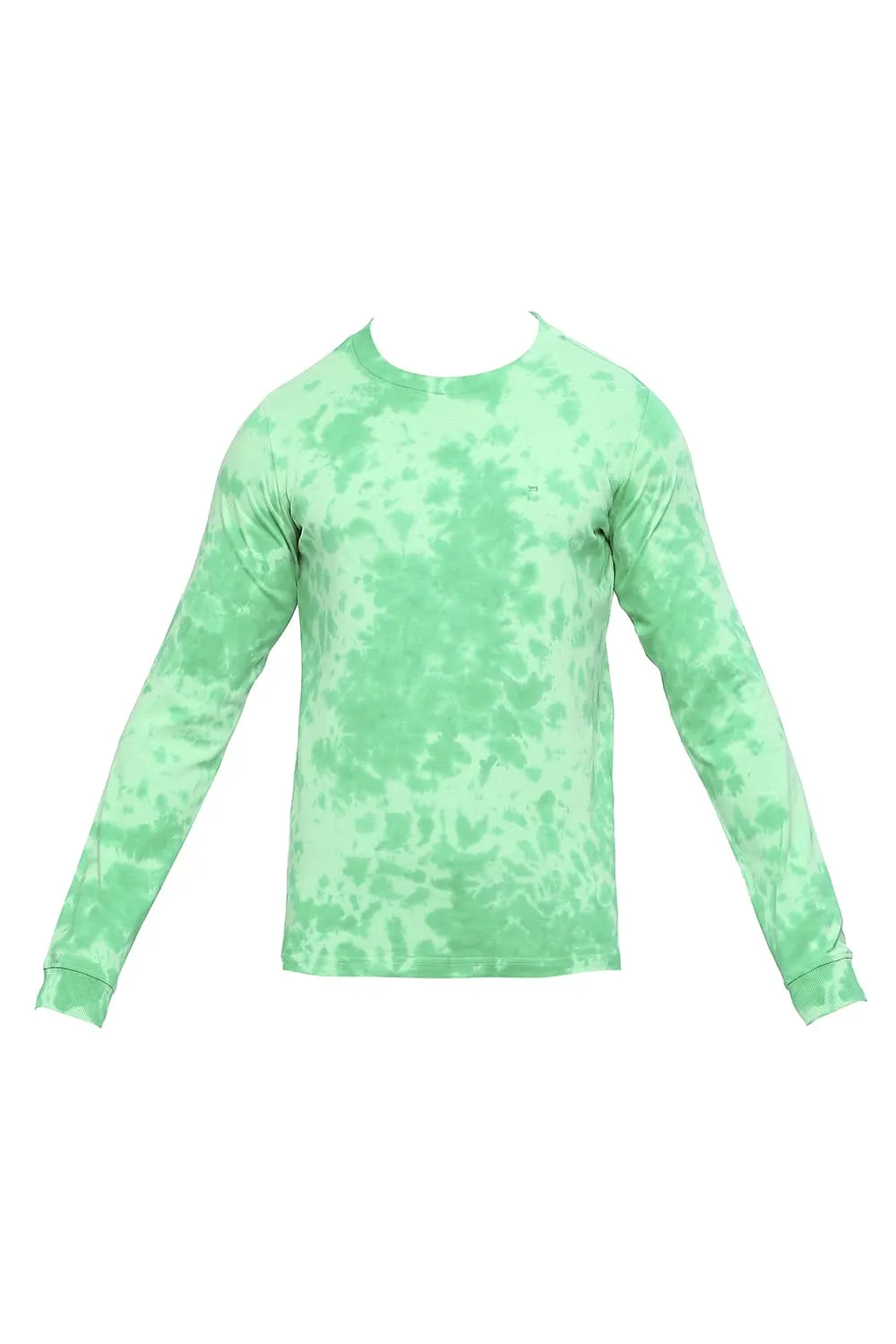 Muscle Fit Cotton Tie Dye Crew T-shirts
