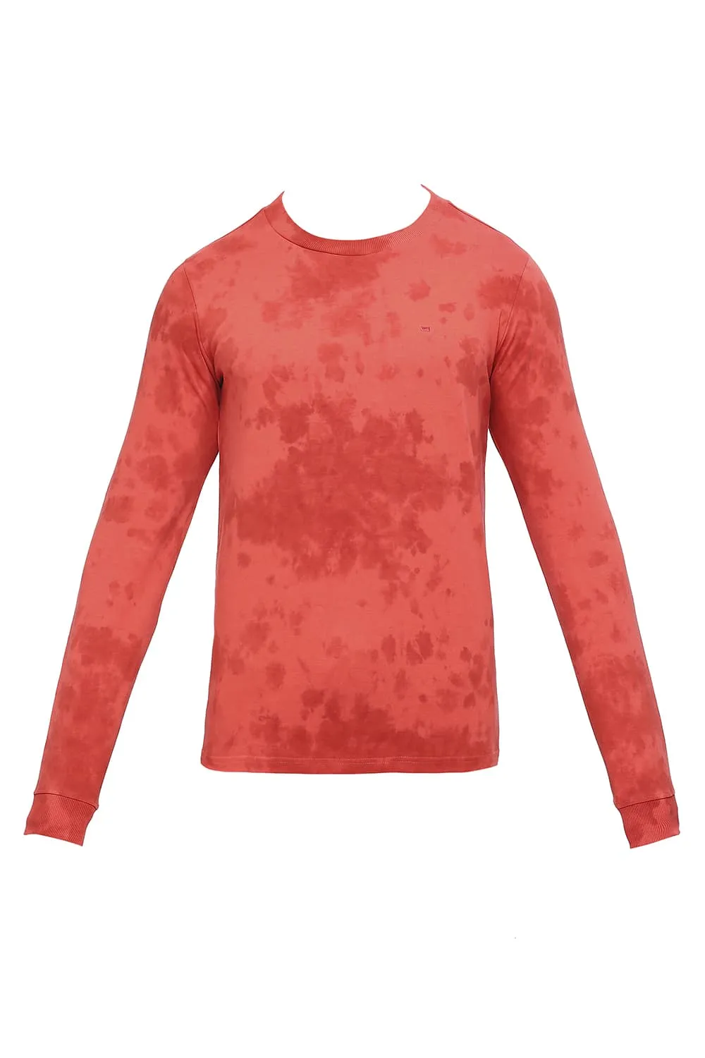 Muscle Fit Cotton Tie Dye Crew T-shirts