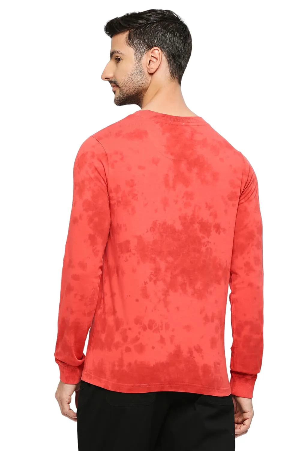 Muscle Fit Cotton Tie Dye Crew T-shirts