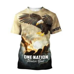 One Nation Under God 3d Unisex Shirts - Christian 3D Shirt