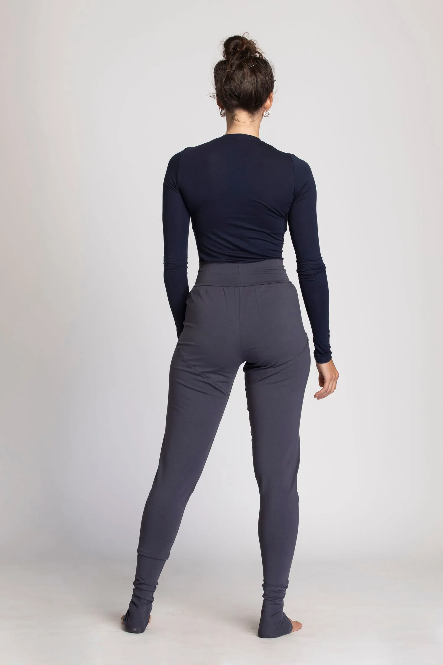 Organic Cotton Extra Long Slouchy Pants
