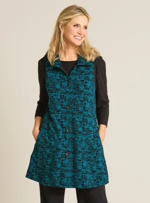 Reversible Crosshatch Vest