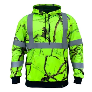 SafetyShirtz Men's SS360° Backwoods© Class 3 Type-R Hoodie