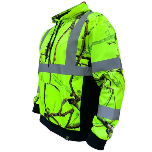 SafetyShirtz Men's SS360° Backwoods© Class 3 Type-R Hoodie