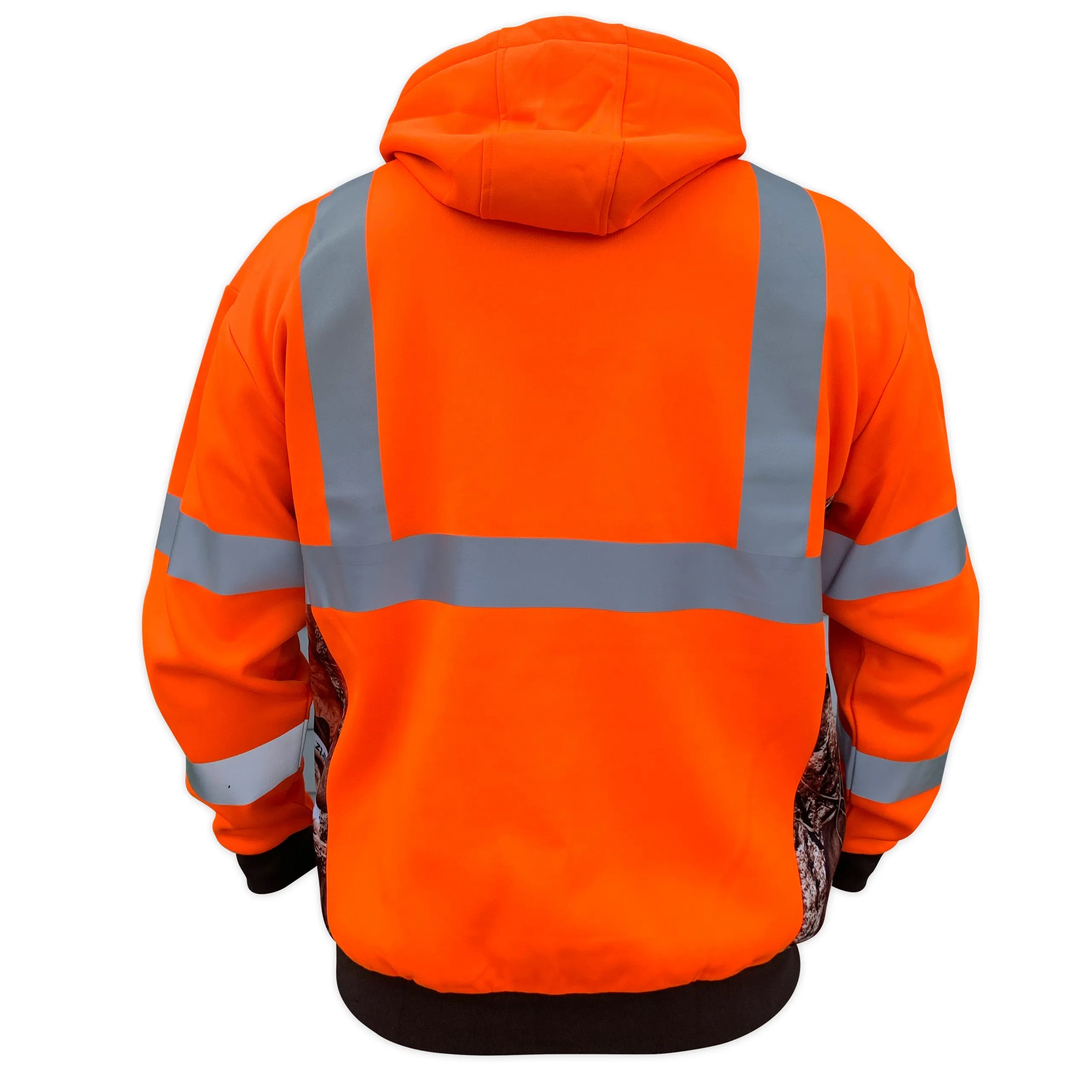 SafetyShirtz Men's SS360° Class 3 Deepwoods Hoodie_Orange