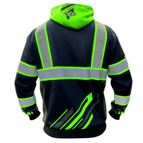 SafetyShirtz Men's SS360° Stealth 12 Seattle Hoodie_Black