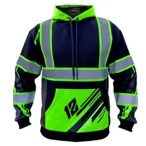SafetyShirtz Men's SS360° Stealth 12 Seattle Hoodie_Black