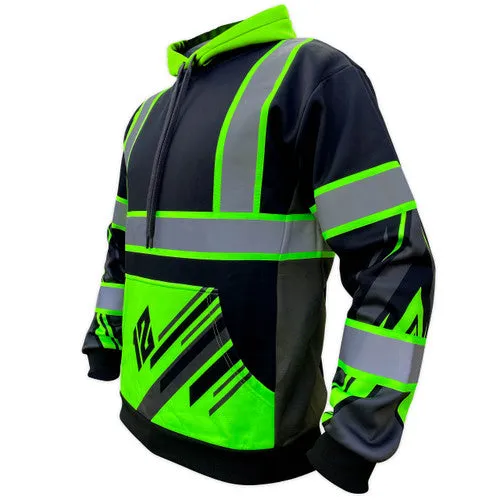 SafetyShirtz Men's SS360° Stealth 12 Seattle Hoodie_Black