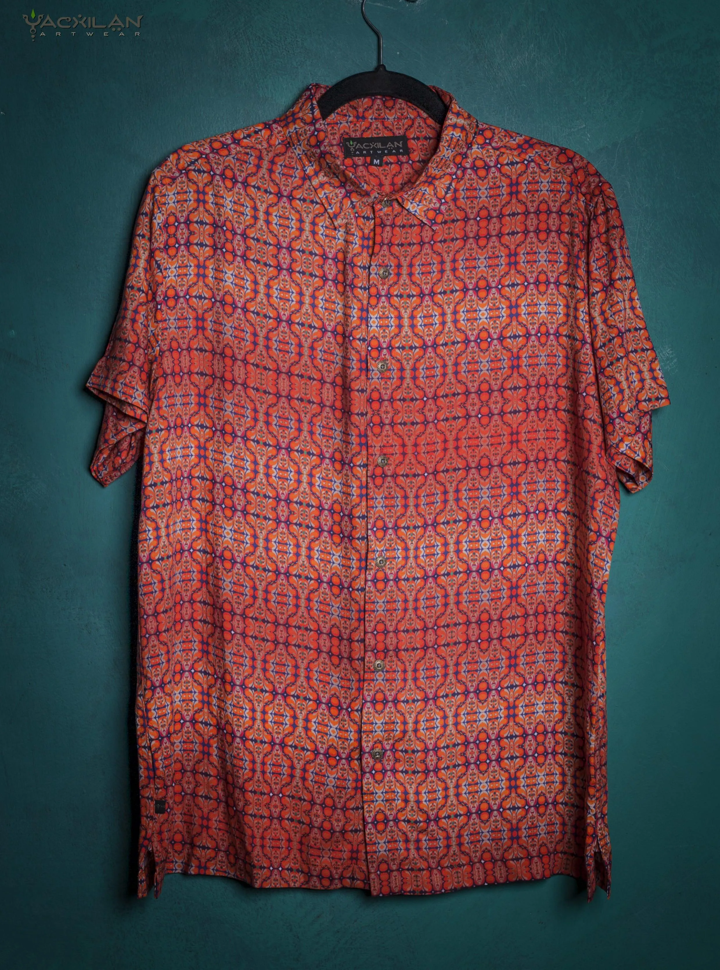 Shirt Men Half Sleeves / Viscose - REDER Small