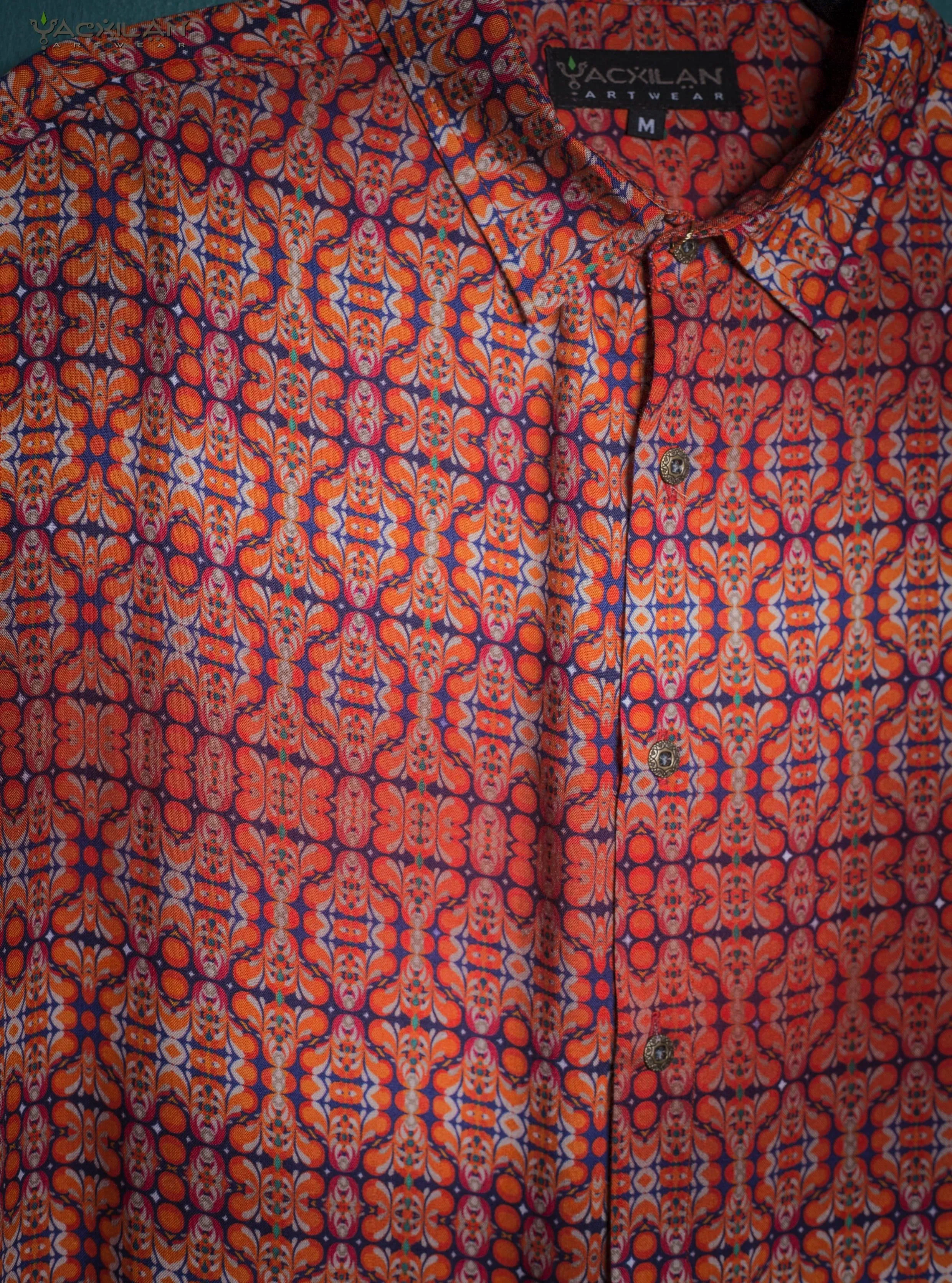 Shirt Men Half Sleeves / Viscose - REDER Small