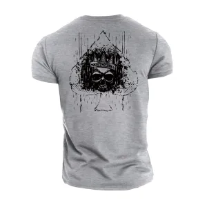 Spades Skull Cotton T-Shirt