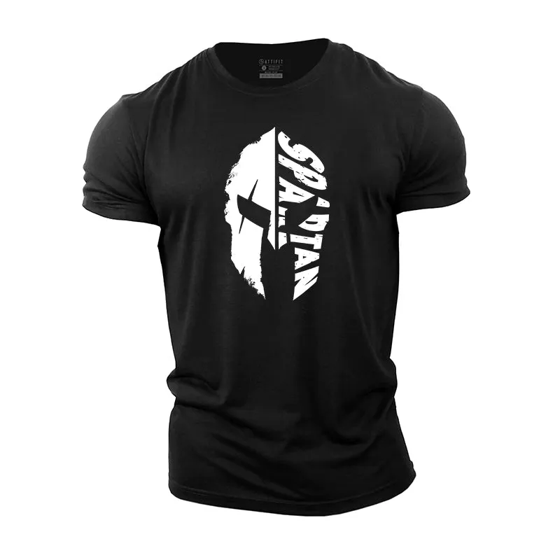 Spartan Graphic Cotton T-shirt