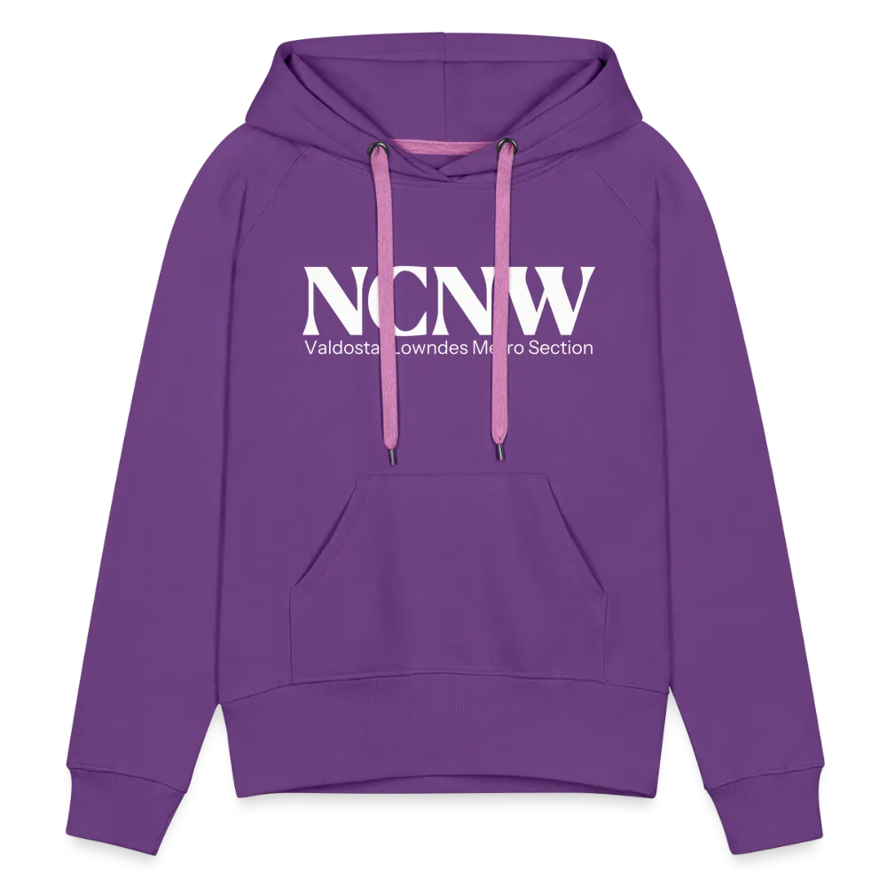 Valdosta-Lowndes Metropolitan (White) Women’s Premium Hoodie