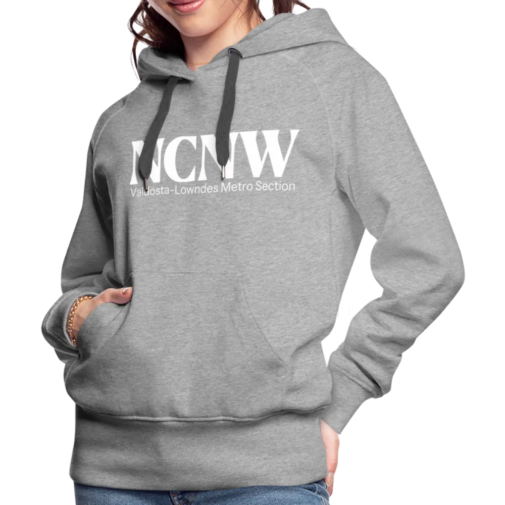 Valdosta-Lowndes Metropolitan (White) Women’s Premium Hoodie