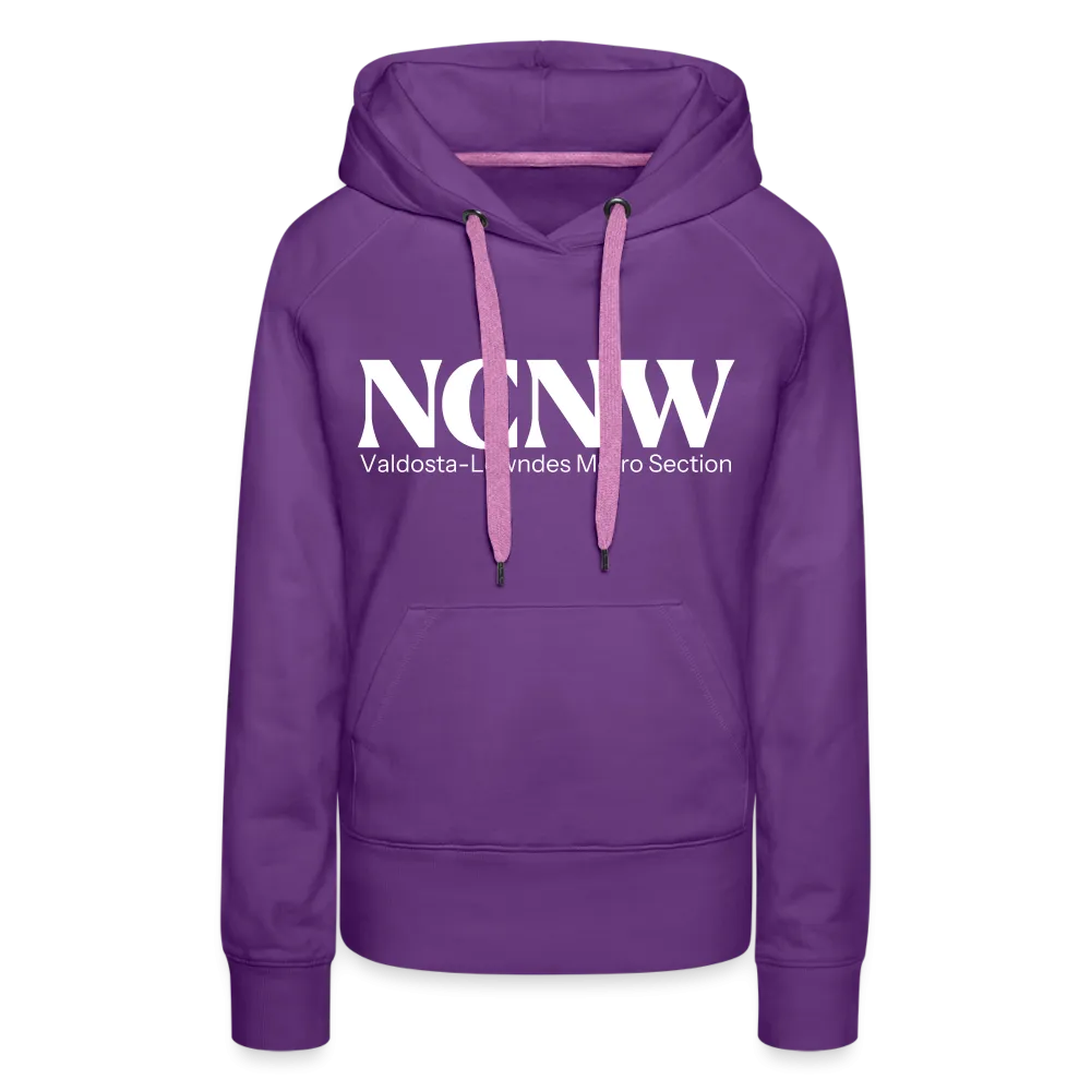 Valdosta-Lowndes Metropolitan (White) Women’s Premium Hoodie