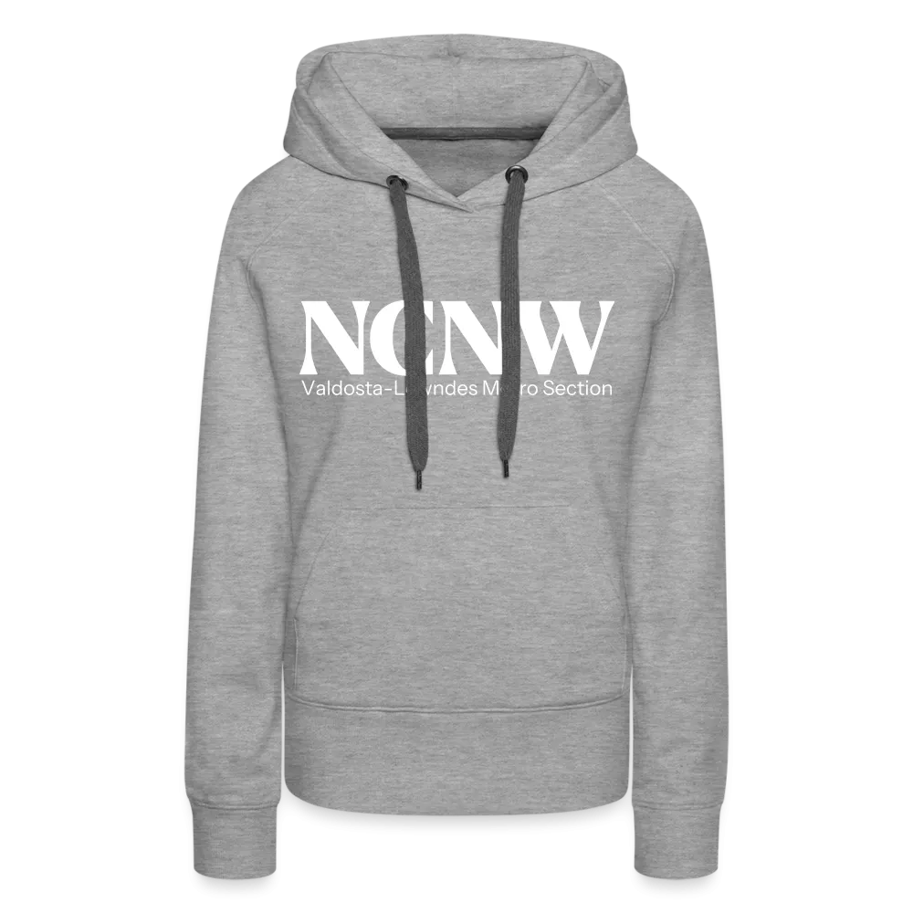 Valdosta-Lowndes Metropolitan (White) Women’s Premium Hoodie