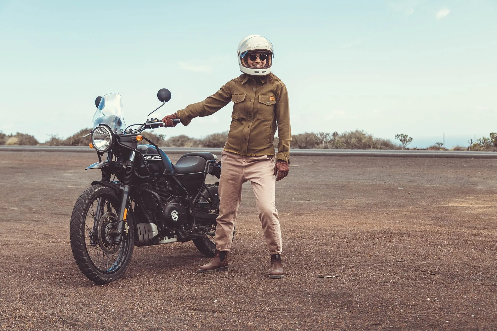 Wildust Sisters Armalith Moto Riding Shirt - Khaki
