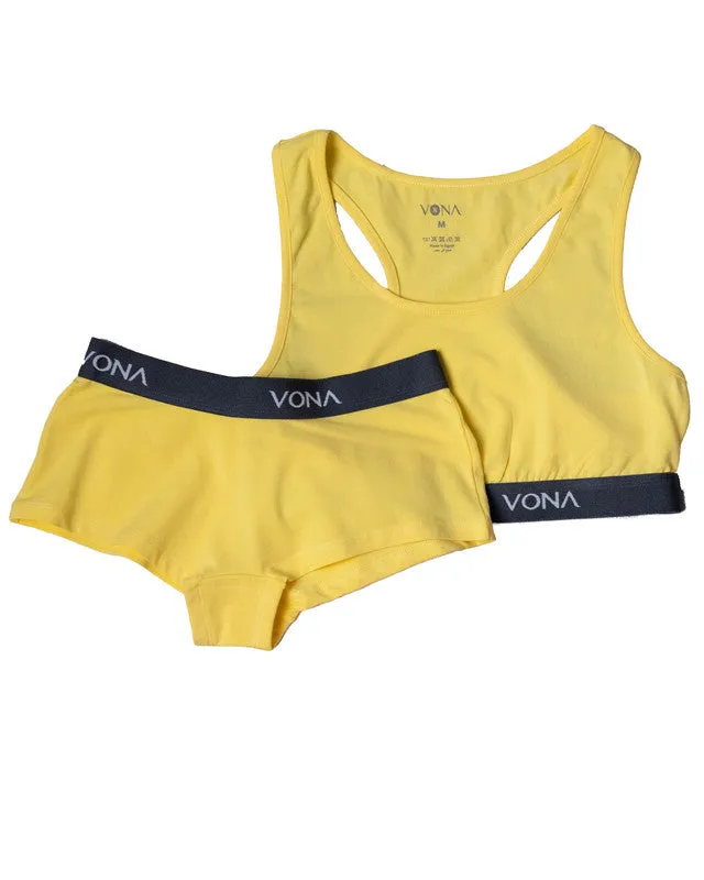 Women cotton plain Brazilian Underwear - pack of 2